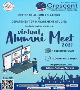 Virtual Alumni Meet 2021 – Chemistry