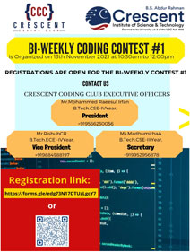 Bi - Weekly Coding Contest #1